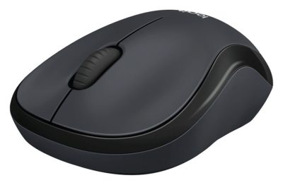 Logitech - M220 Silent - Wireless Mouse - Black